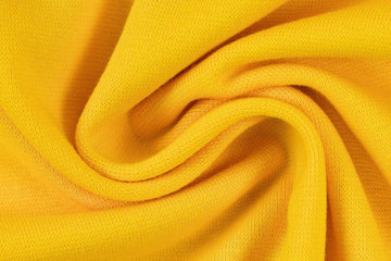 French Terry "Maike", Swafing, uni, gelb, 312, 0,5 m